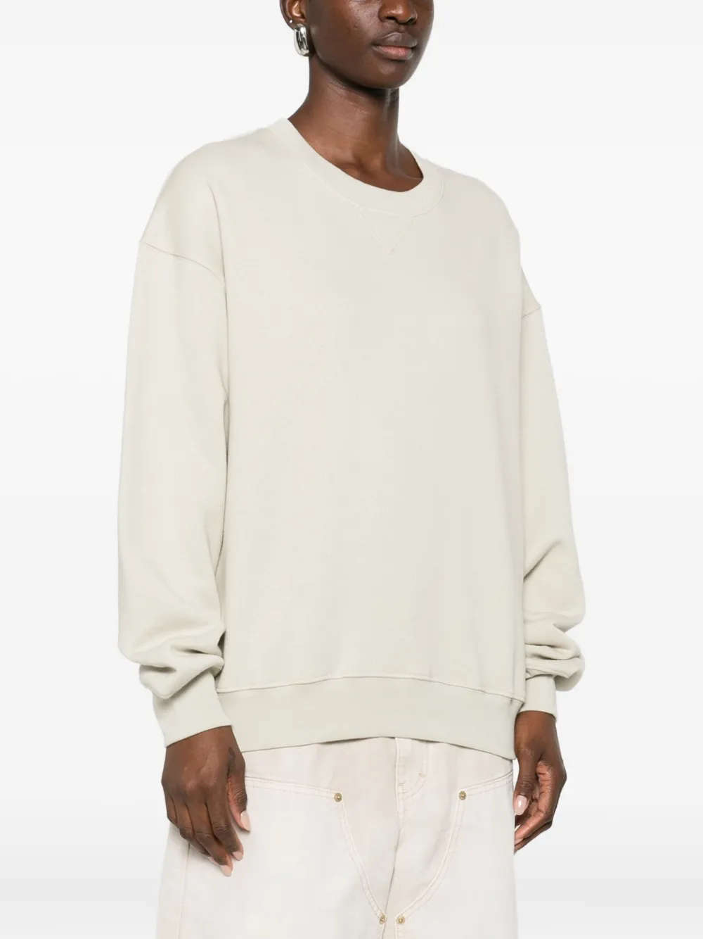 6397 Deb Crew-neck Sweatshirt In Neutral