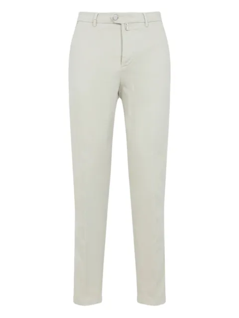 Kiton button cotton trousers