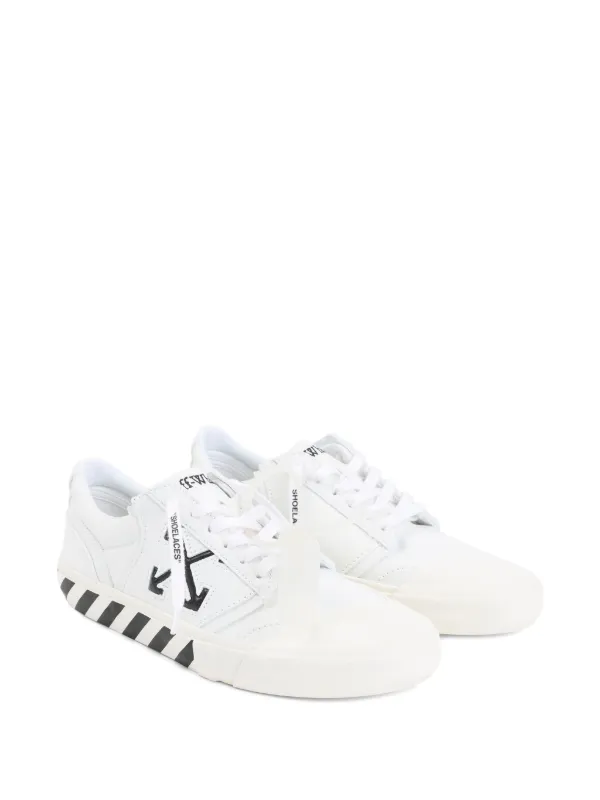 Off-White logo-detail lace-up Sneakers White FARFETCH IN