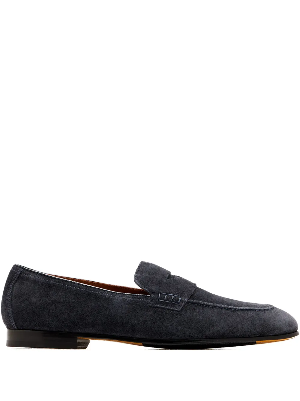 Doucal's suede loafers | Blue | Image 1