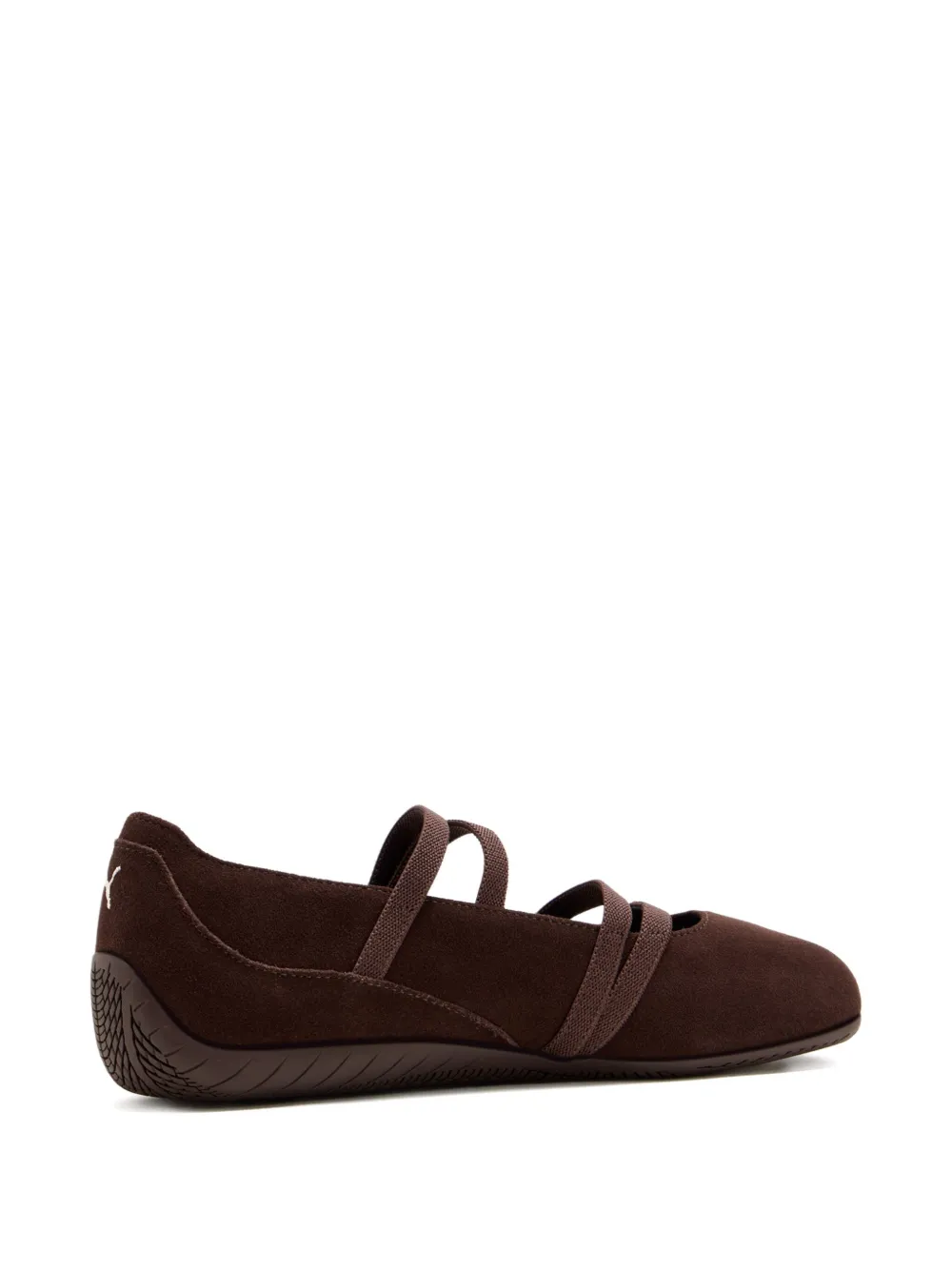 Puma Suede Ballet Flats In Animal Print