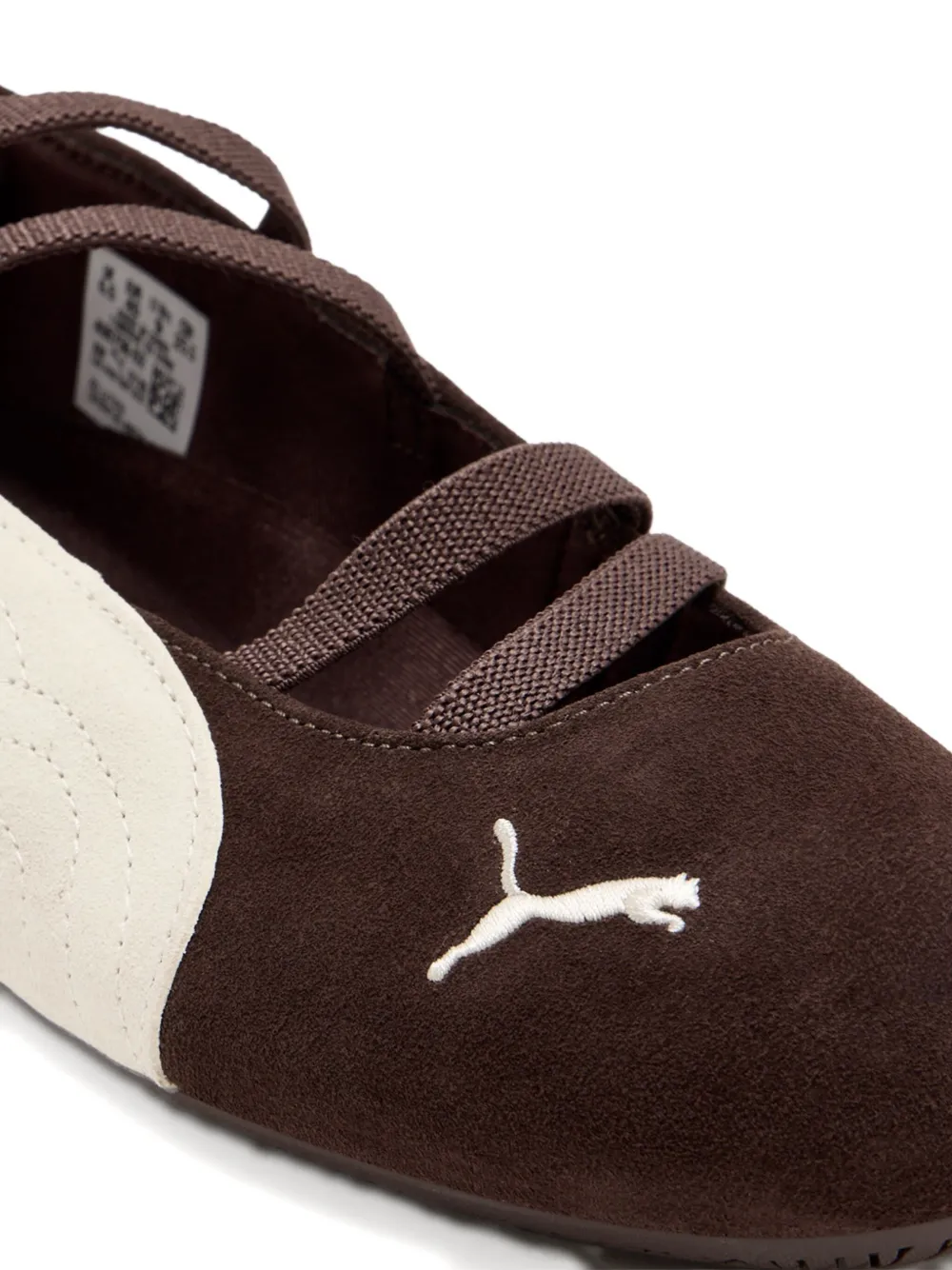 Puma Suede Ballet Flats In Animal Print