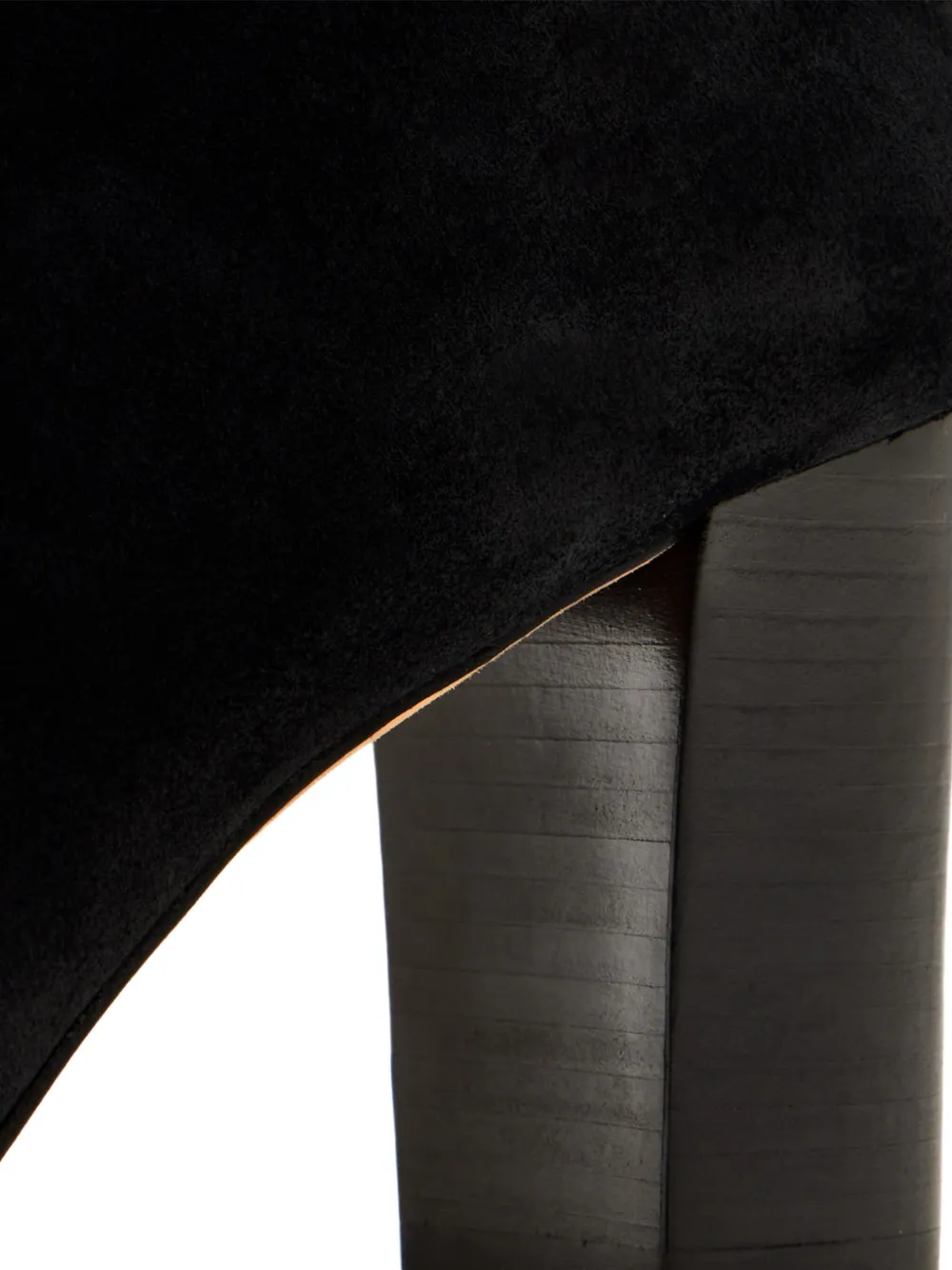 Jude 60mm Suede Block-heel Boots In Black