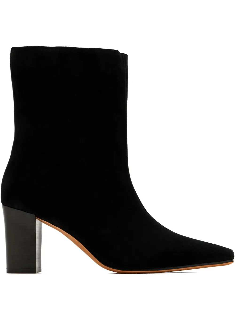 Jude 60mm Suede Block-heel Boots In Black