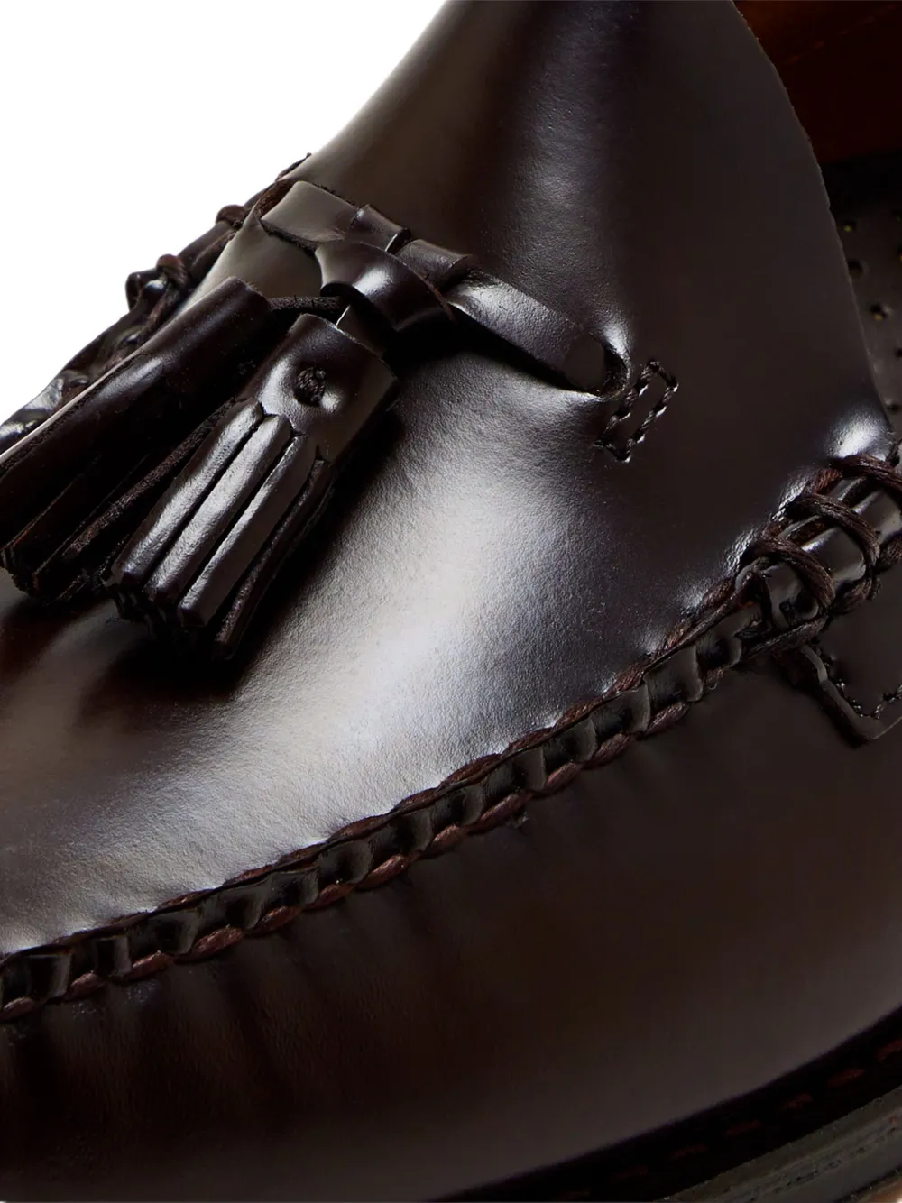 G.H. Bass & Co. Weejuns Larkin loafers met kwastje Bruin