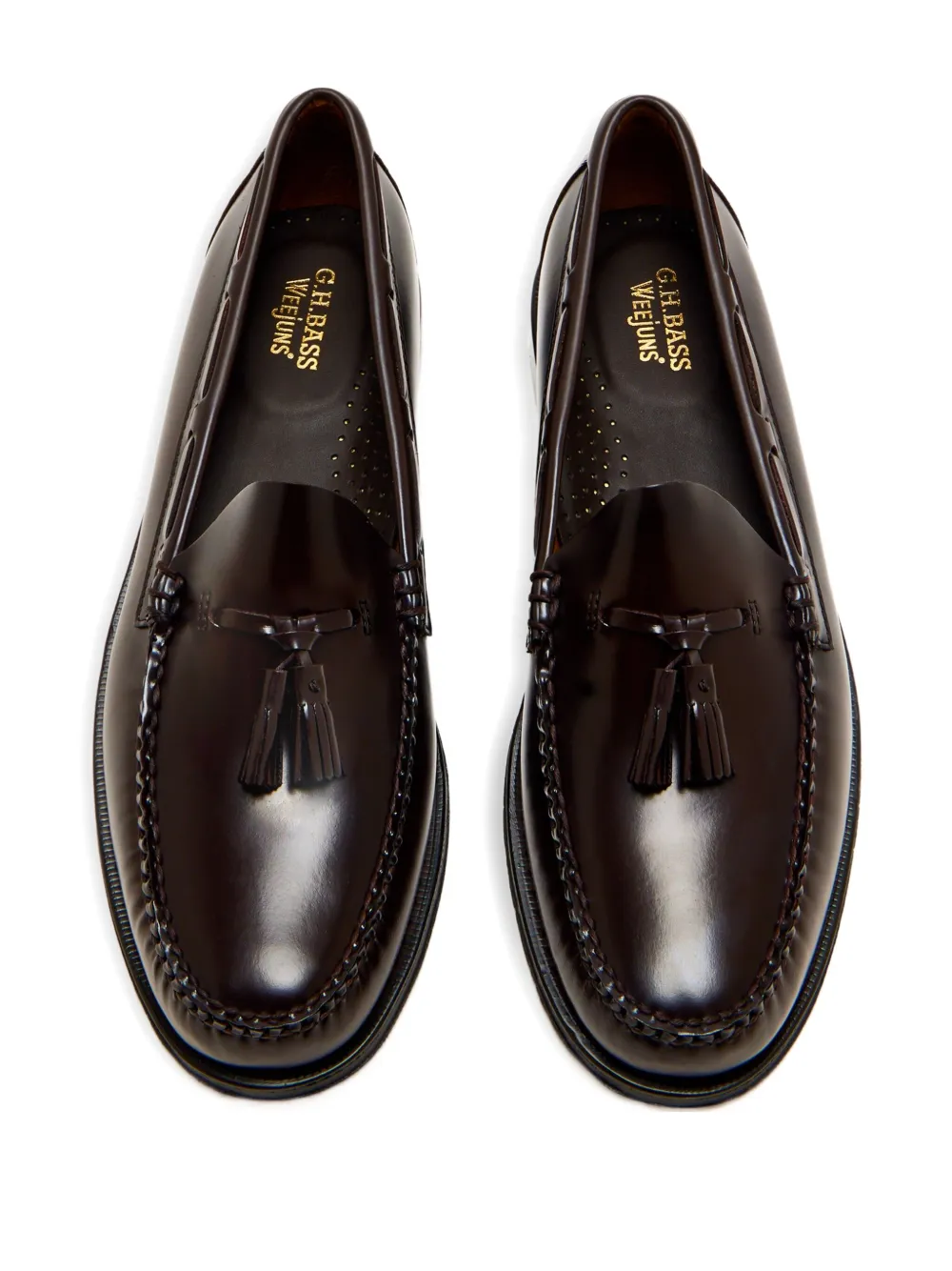 G.H. Bass & Co. Weejuns Larkin loafers met kwastje Bruin