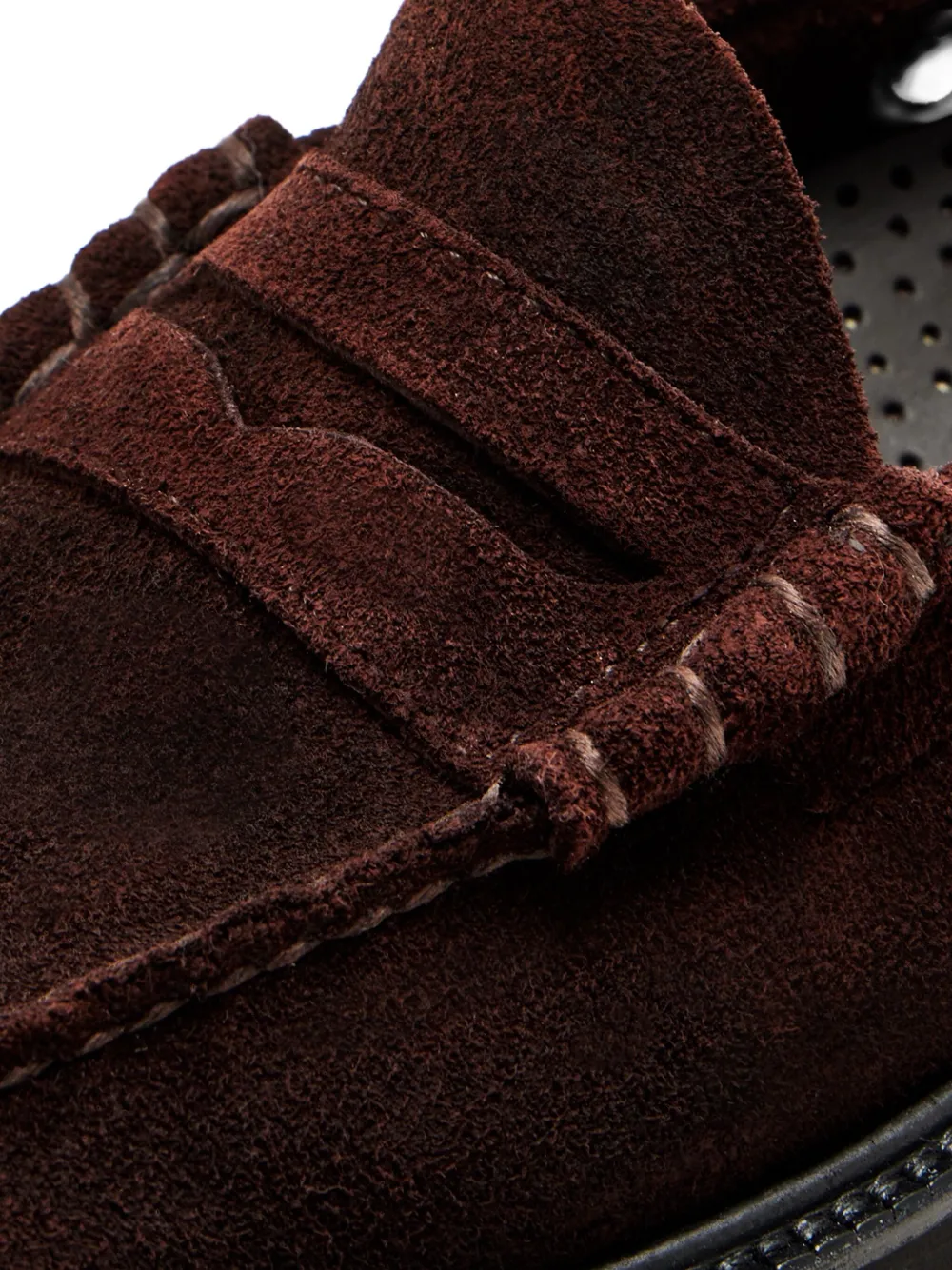 G.H. Bass & Co. Weejun II Larson suède loafers Bruin