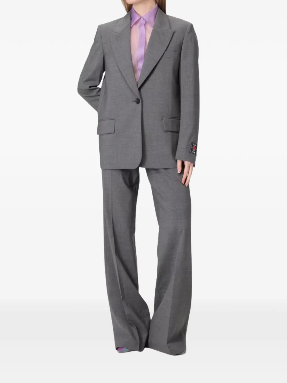 MSGM tailored trousers - Grijs