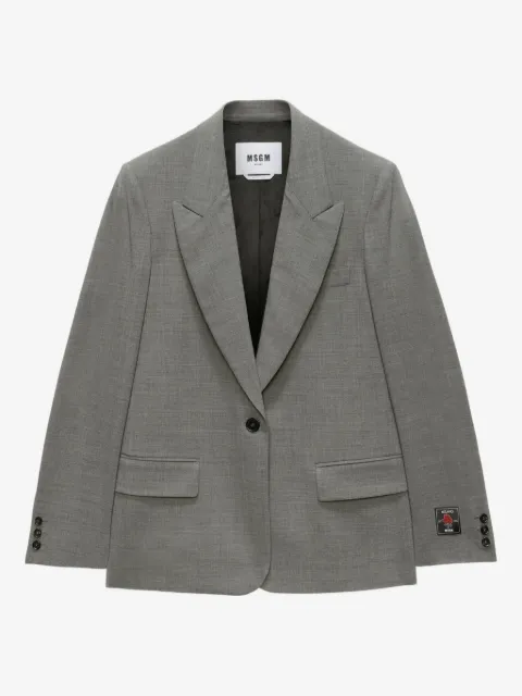 MSGM blazer con botones