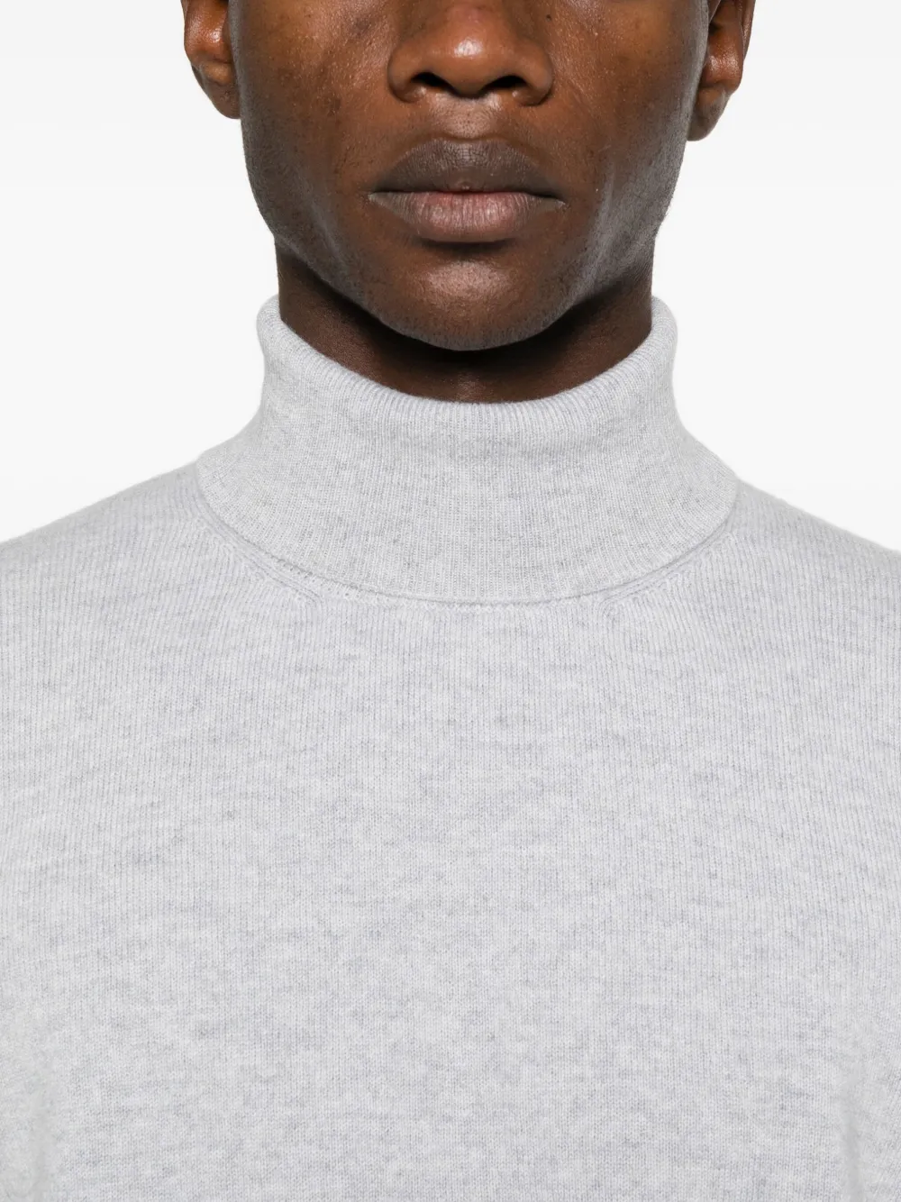 Bruno Manetti Fine-knit Jumper In Gray