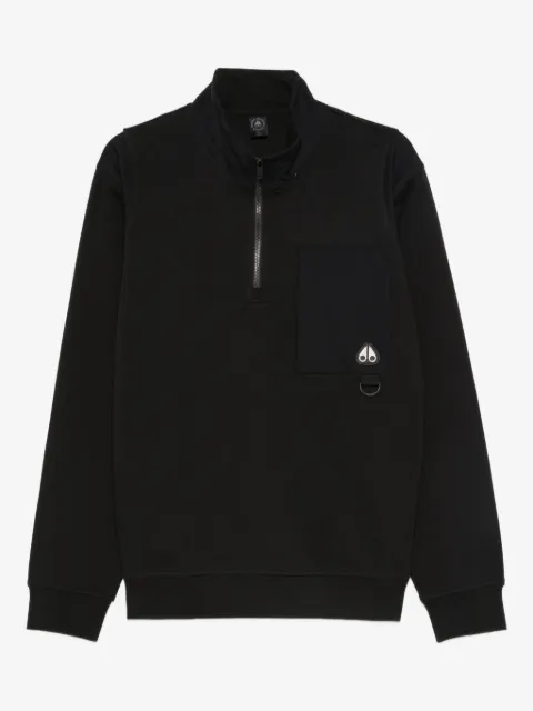 Moose Knuckles patch-pocket sweatshirt