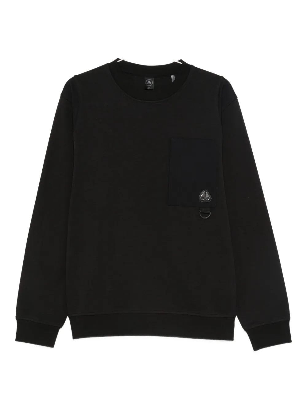 Moose Knuckles patch-pocket sweatshirt | Black | Image 1