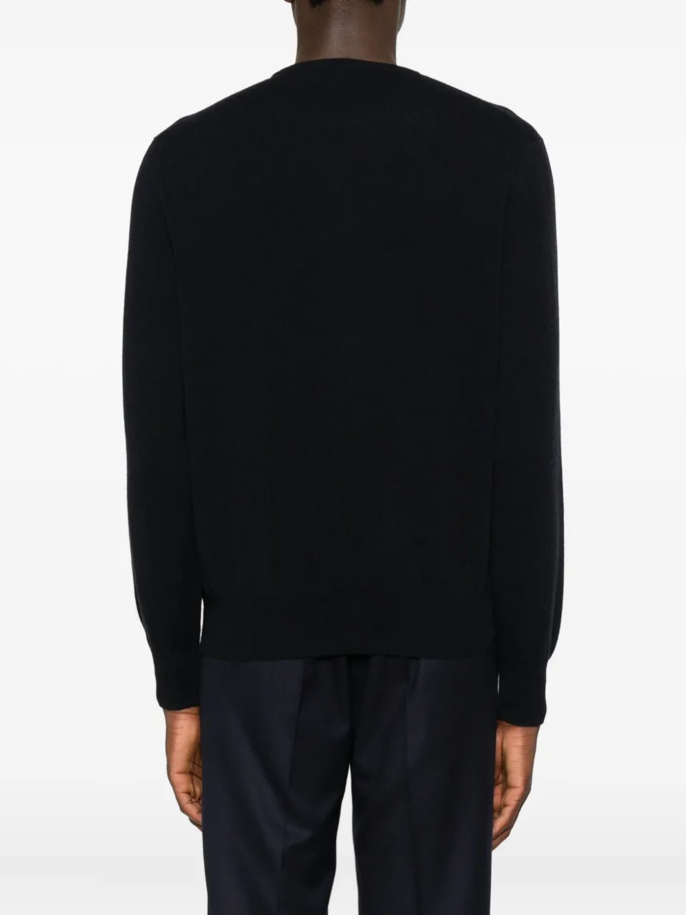 Bruno Manetti Cashmere Jumper In Black