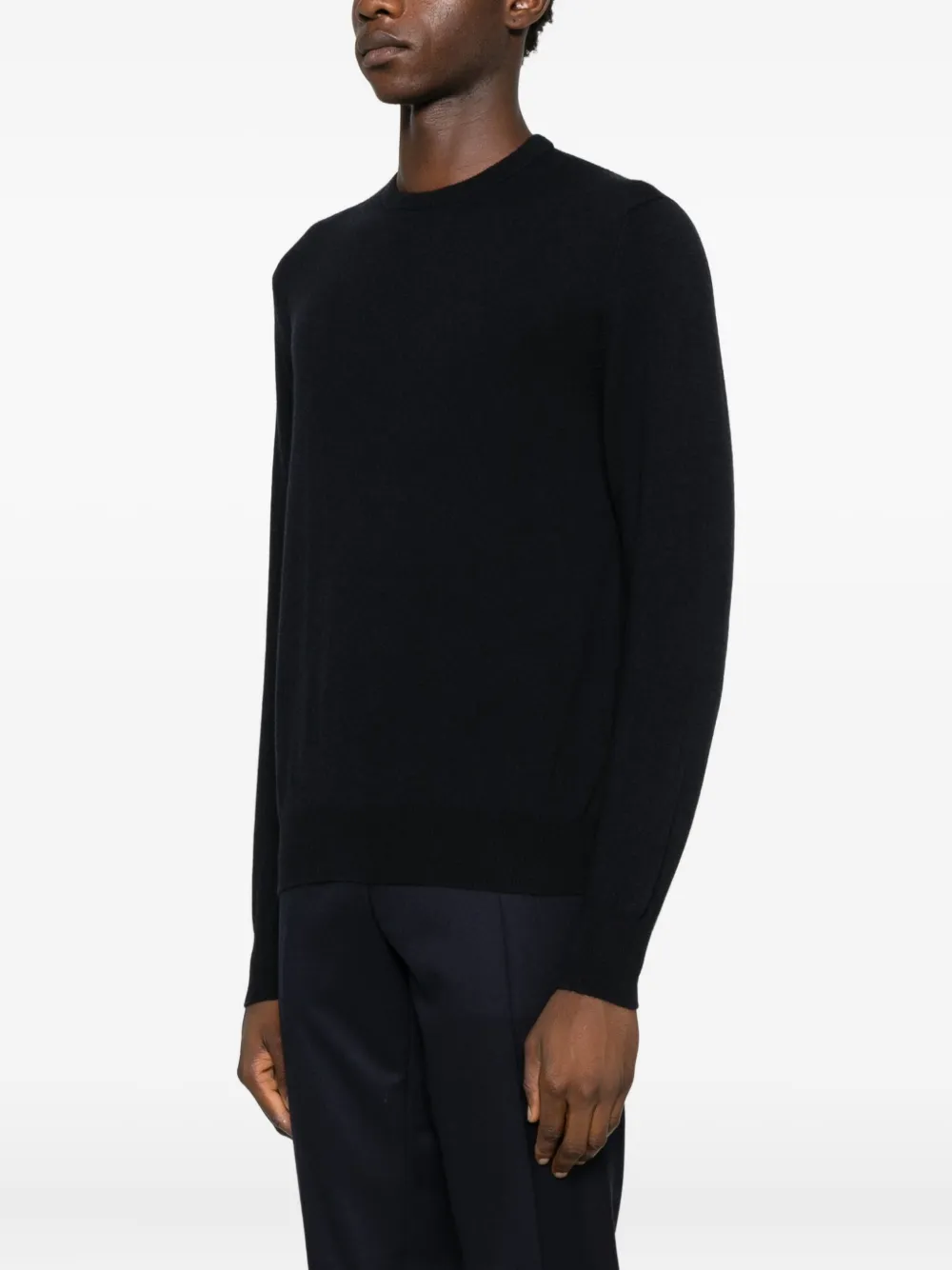 Bruno Manetti Cashmere Jumper In Black