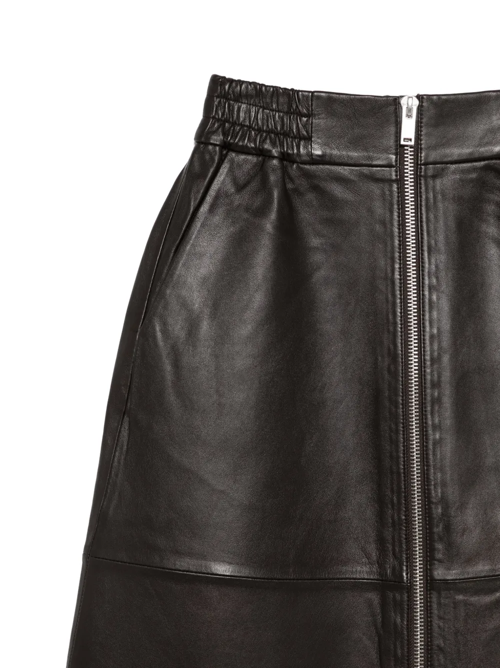 Ba&sh Pona Zip-fastening Midi Skirt In Multi