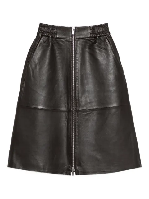 Ba&Sh Pona zip-fastening midi skirt