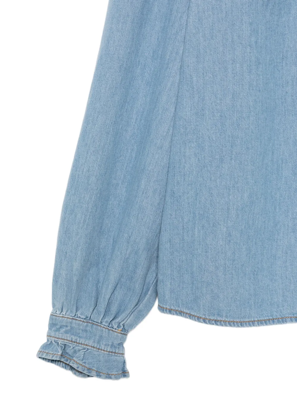 Ba&Sh Lio denim blouse Blauw