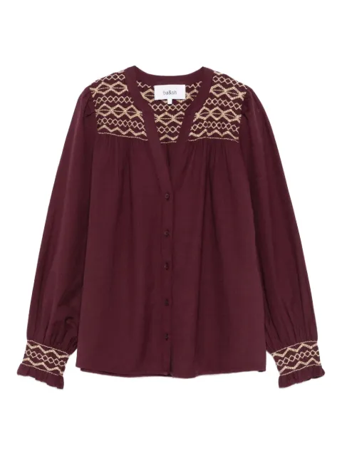 Ba&Sh camisa Samantha bordada