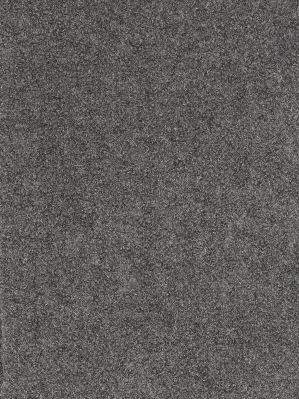 Ba&sh Fringed Embroidered-logo Scarf In Gray