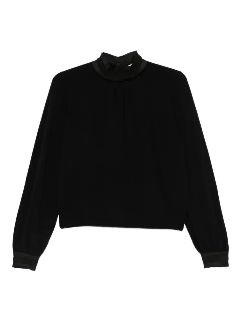 Ba&Sh cut-out high-neck jumper