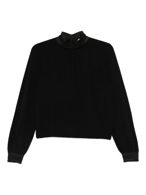 Ba&Sh cut-out high-neck jumper
