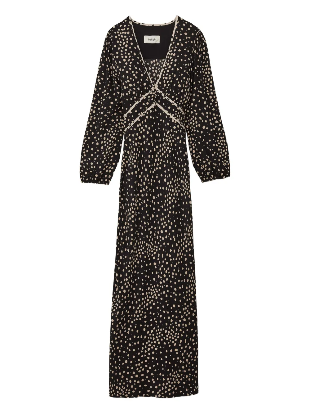 Ba&Sh vestido largo Derby | azul | Image 1