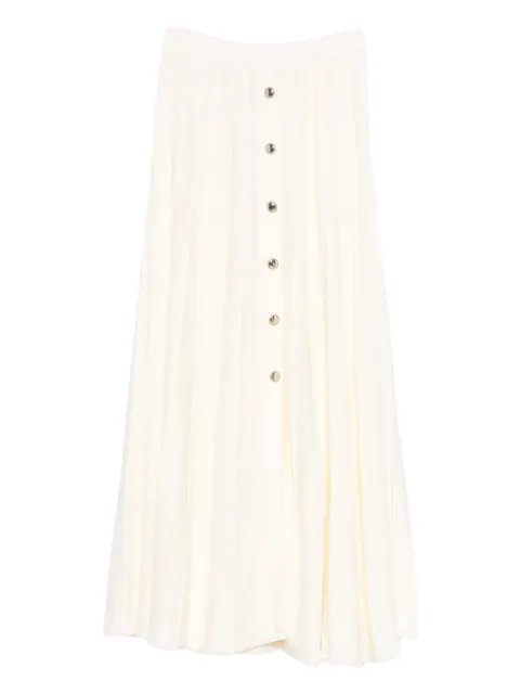 Ba&Sh Sindy button-front maxi skirt
