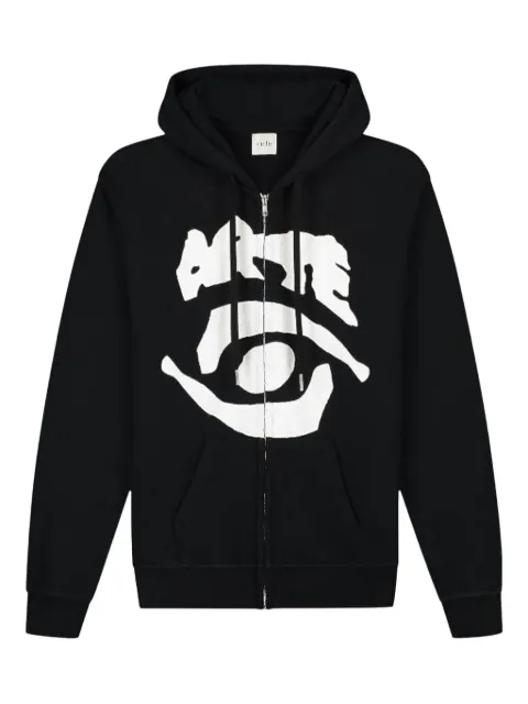 Arte Antwerp Eye zip-up hoodie