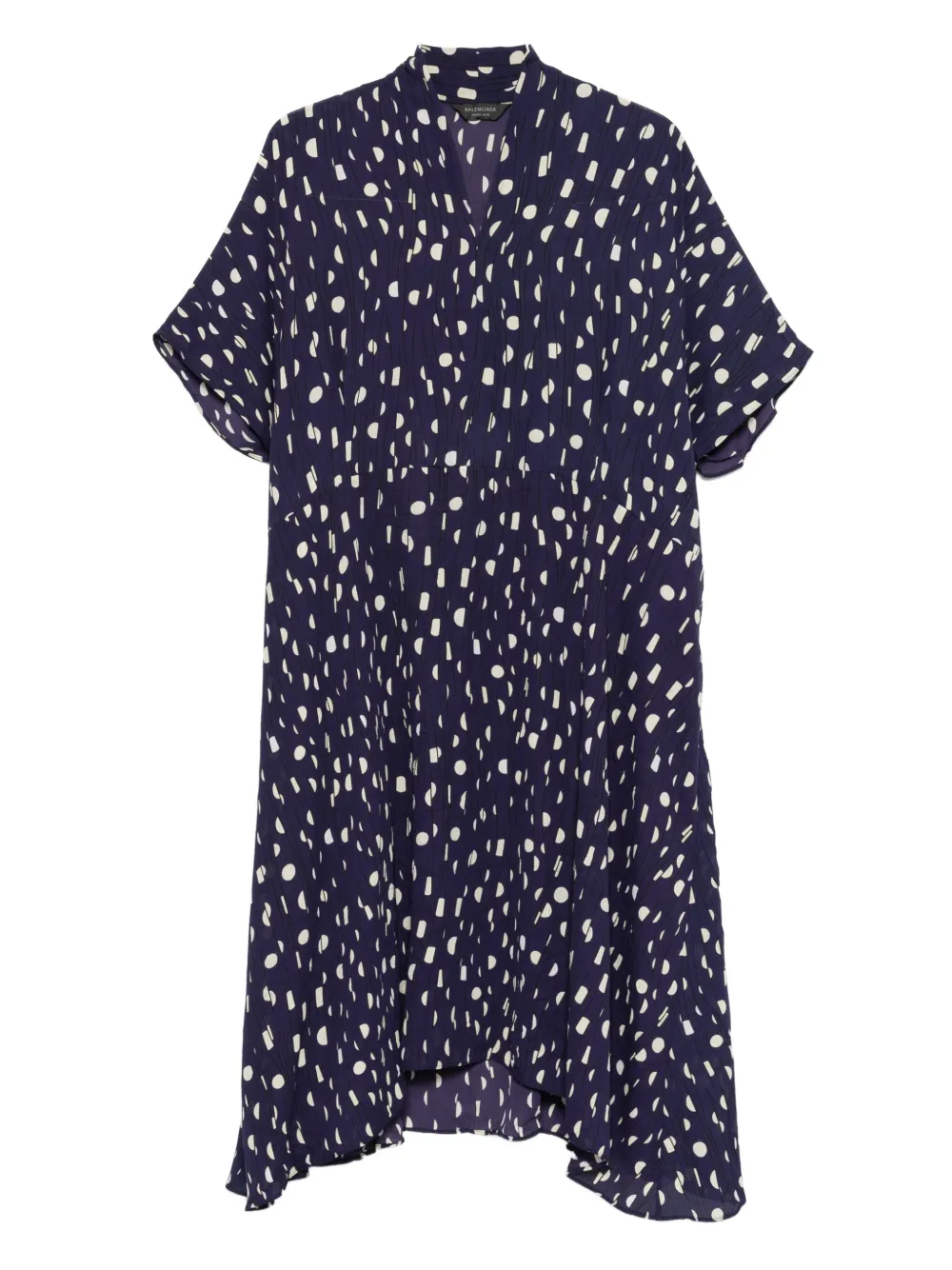Balenciaga polka dot-pattern dress | Blue | Image 1