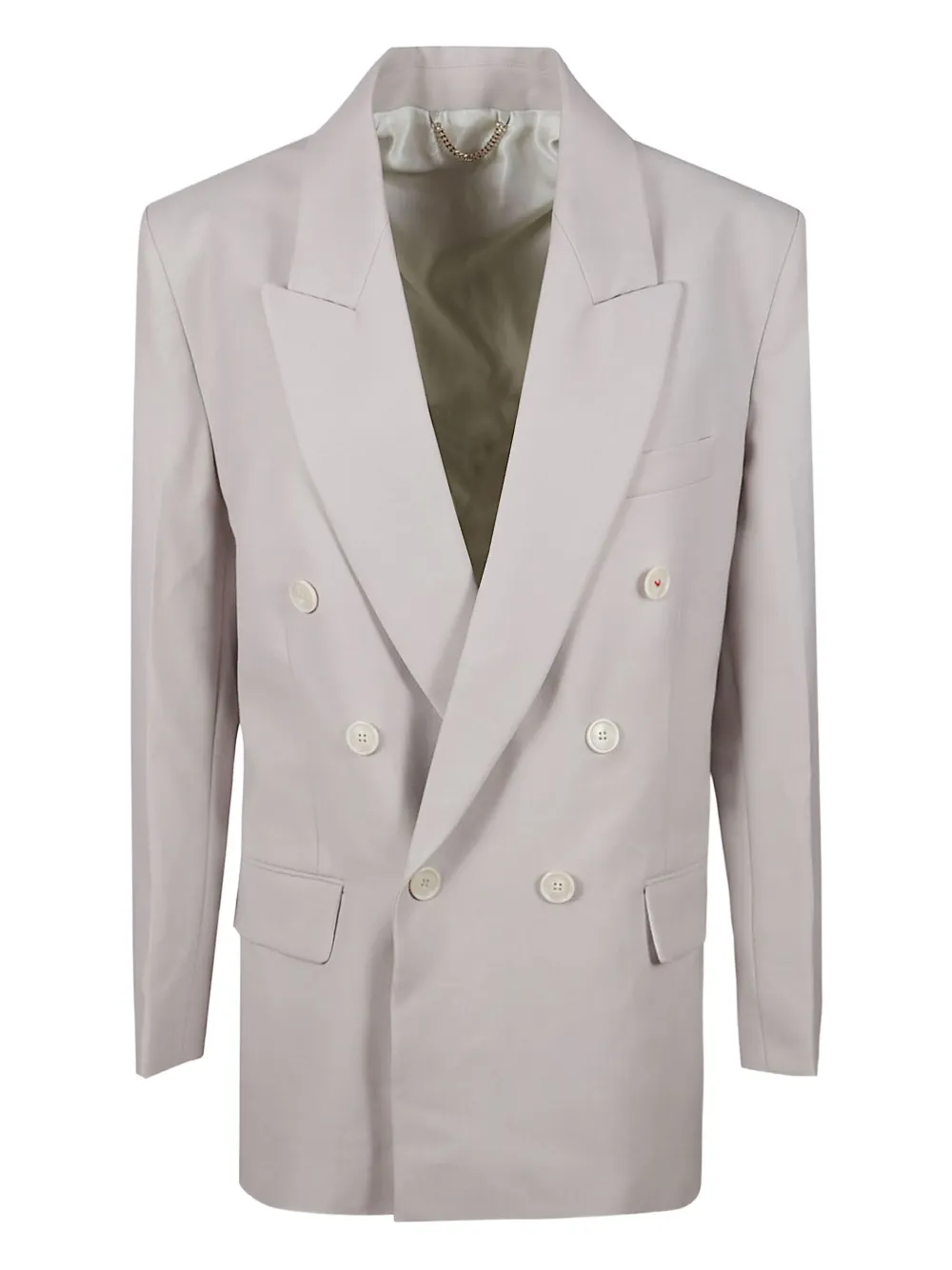 Victoria Beckham double-breasted jacket - Toni neutri