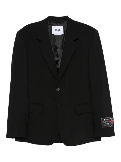 MSGM single-breasted blazer