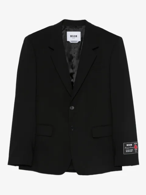 MSGM single-breasted blazer