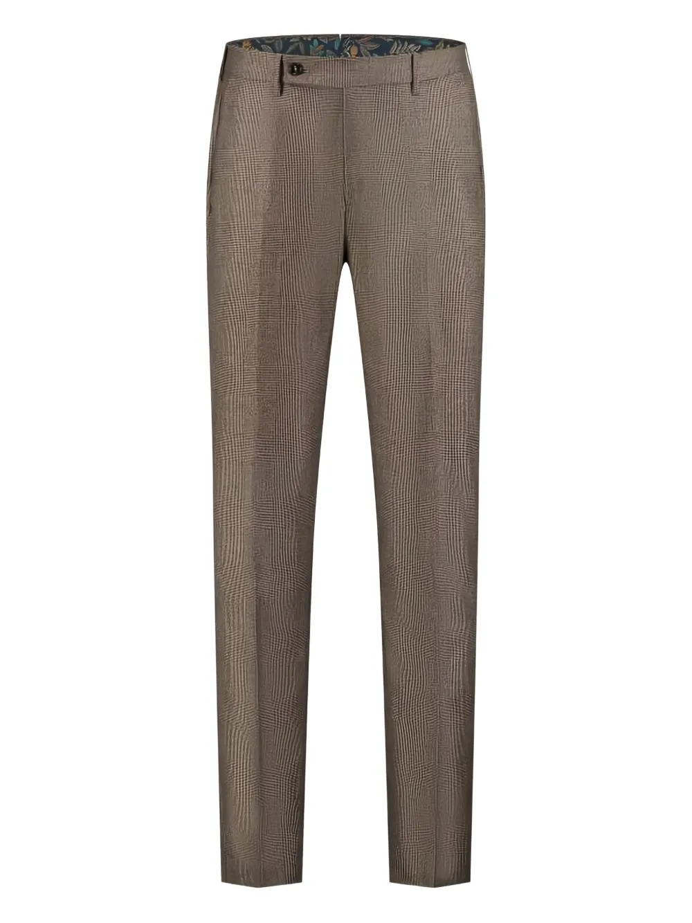 Berwich Morello check-motif trousers | Brown | Image 1