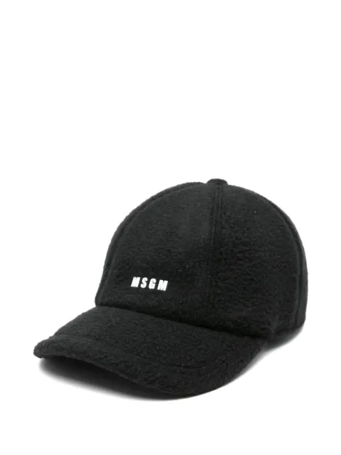 MSGM logo-embossed baseball cap