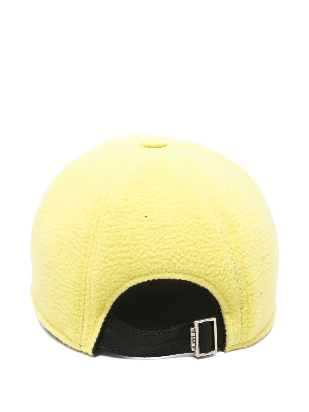 Msgm Logo-embossed Cap In Brown