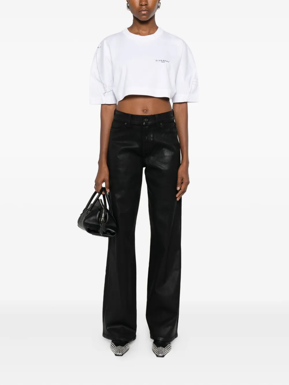 7 For All Mankind cotton jeans - Zwart