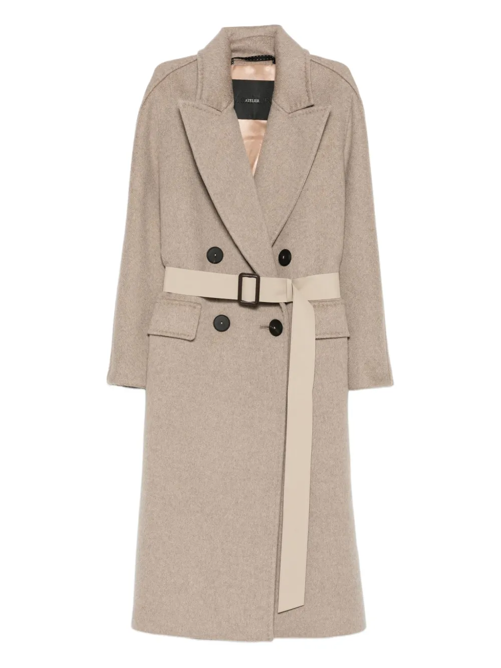 Max Mara belted cashmere coat | Neutrals | Image 1