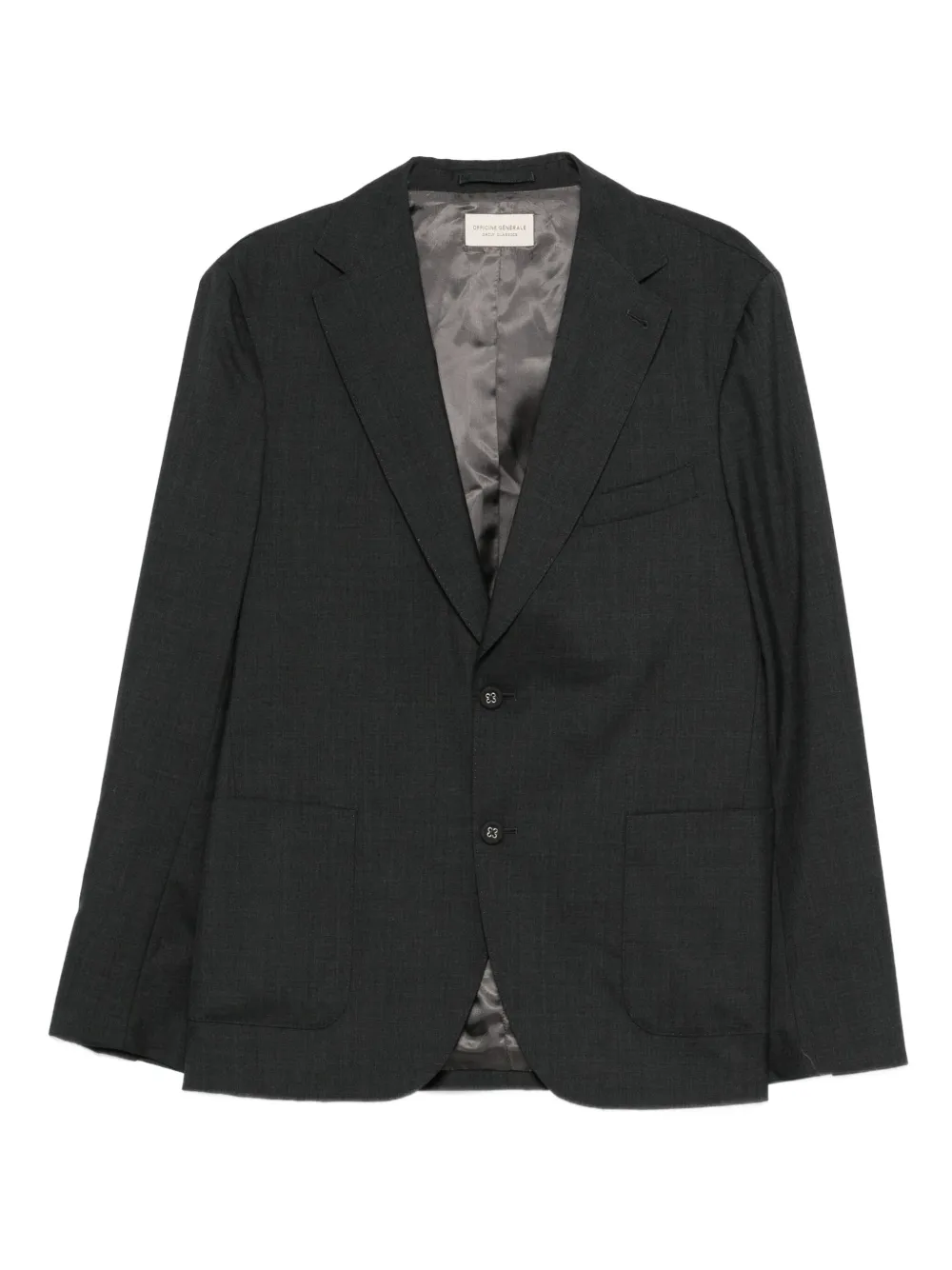 Officine Generale blazer con botones | gris | Image 1