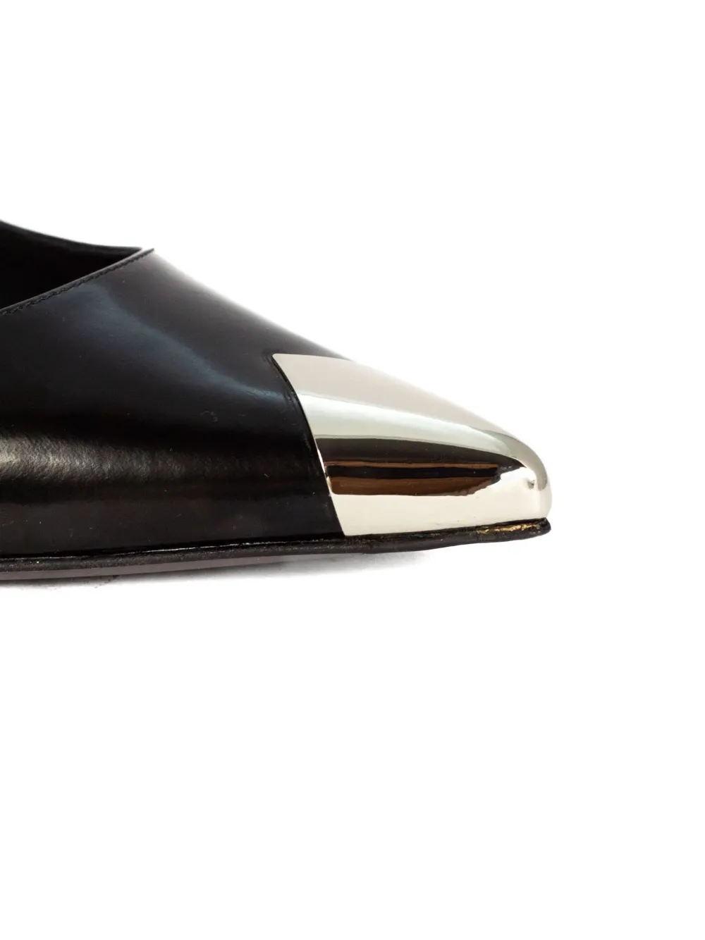 Roberto Festa 40mm Tortuga Leather Pumps In Black