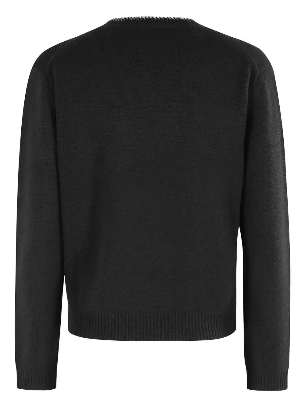 Semicouture rhinestone-embellished V-neck jumper | Knitted Sweaters | Image 2