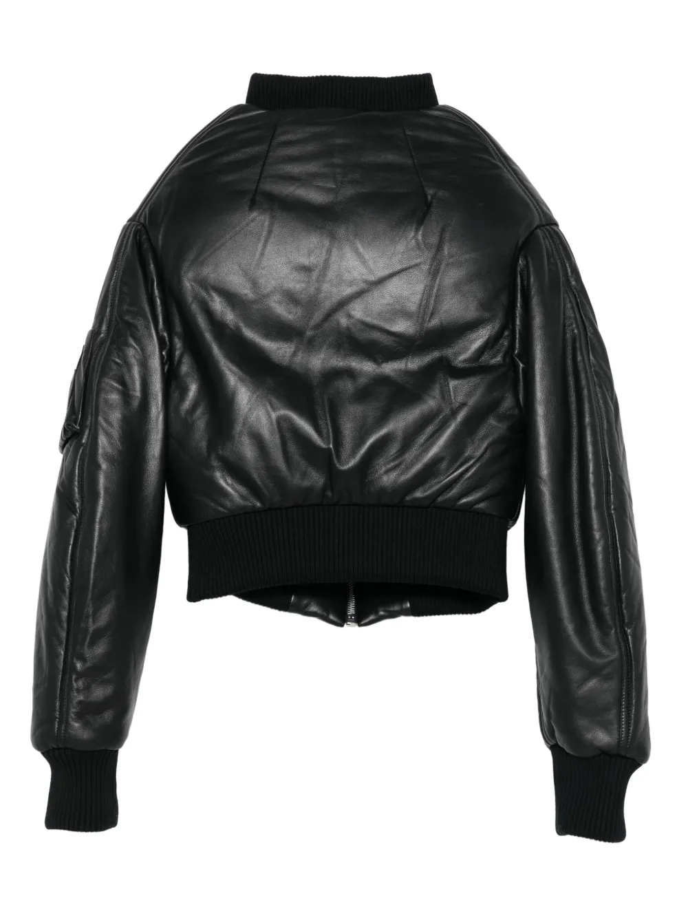 Duran Lantink Padded Bomber Jacket In Black