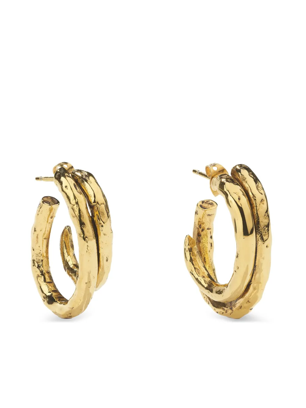 Goossens Lutèce hoop earrings - Gold