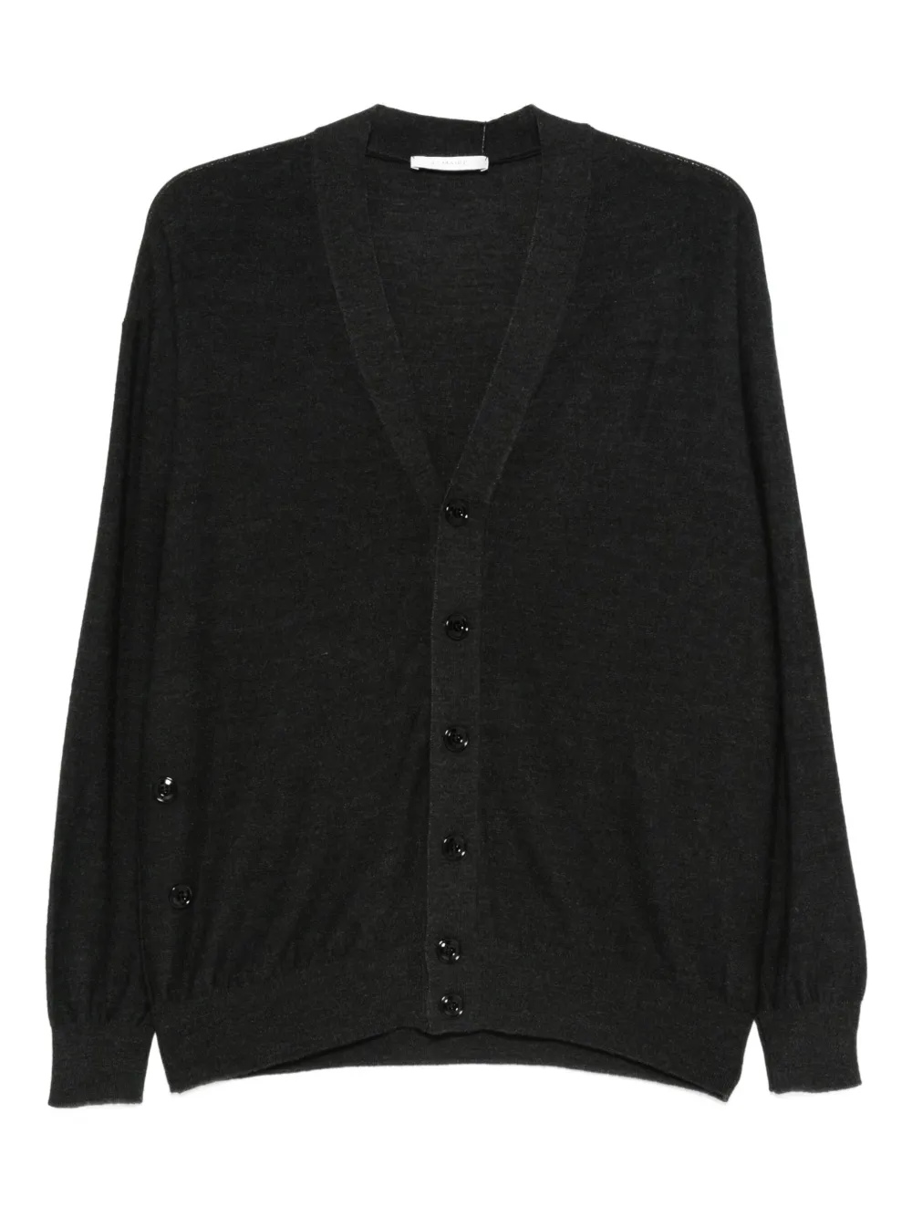 Lemaire Button-down Cardigan In Black