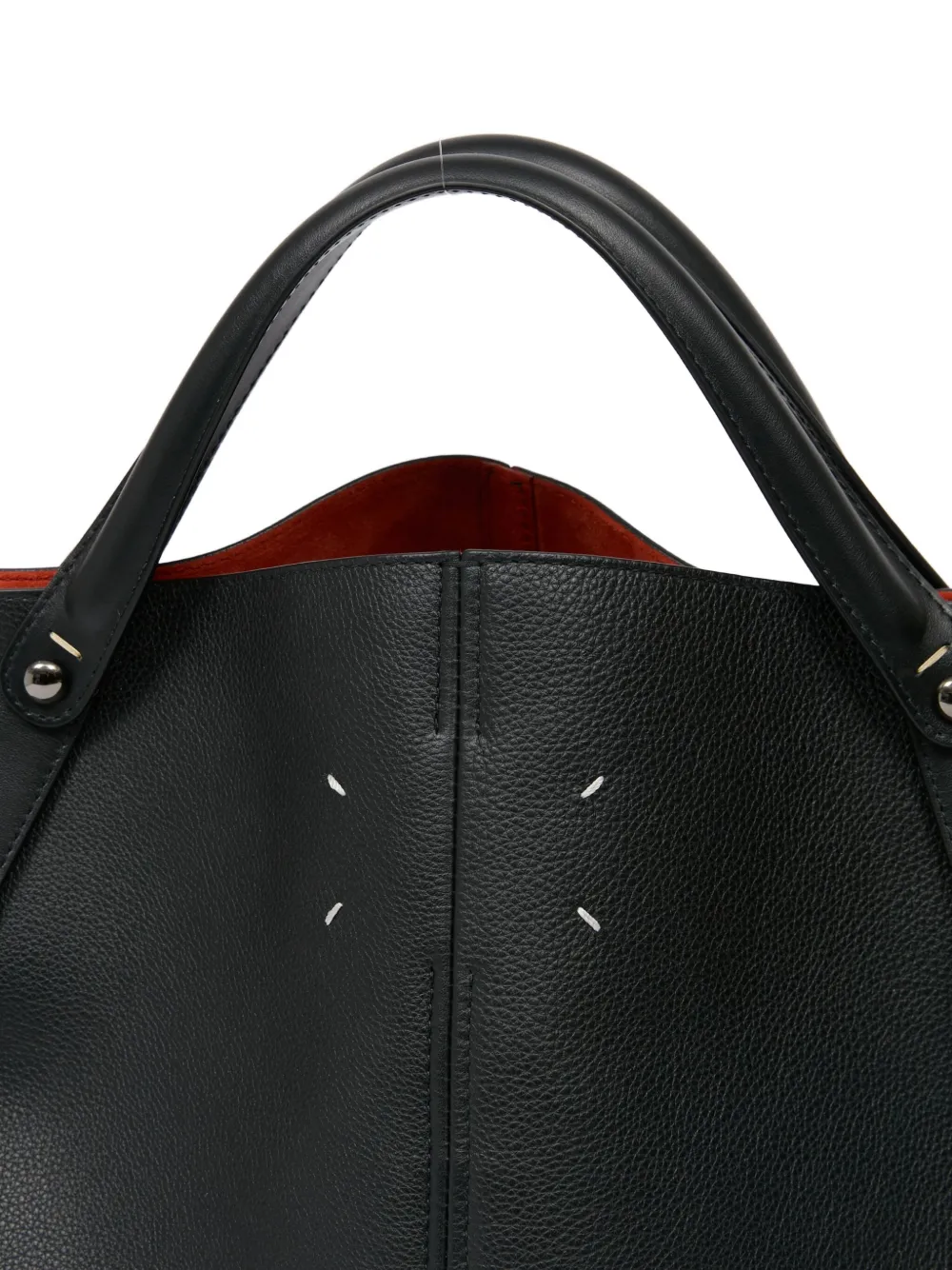 Maison Margiela Dress-Age grote shopper Zwart