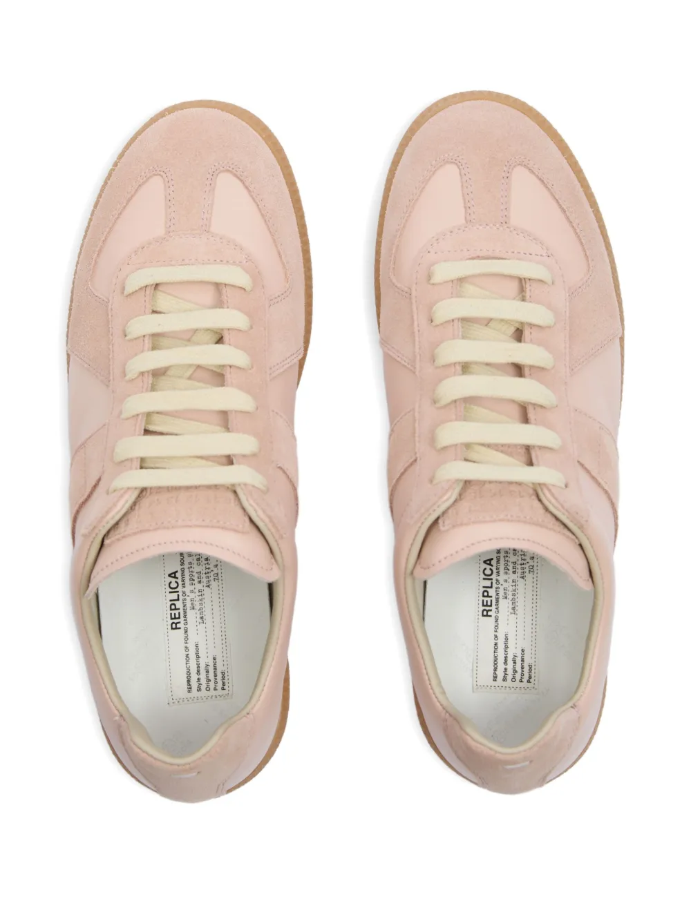 Maison Margiela Replica suède sneakers Beige