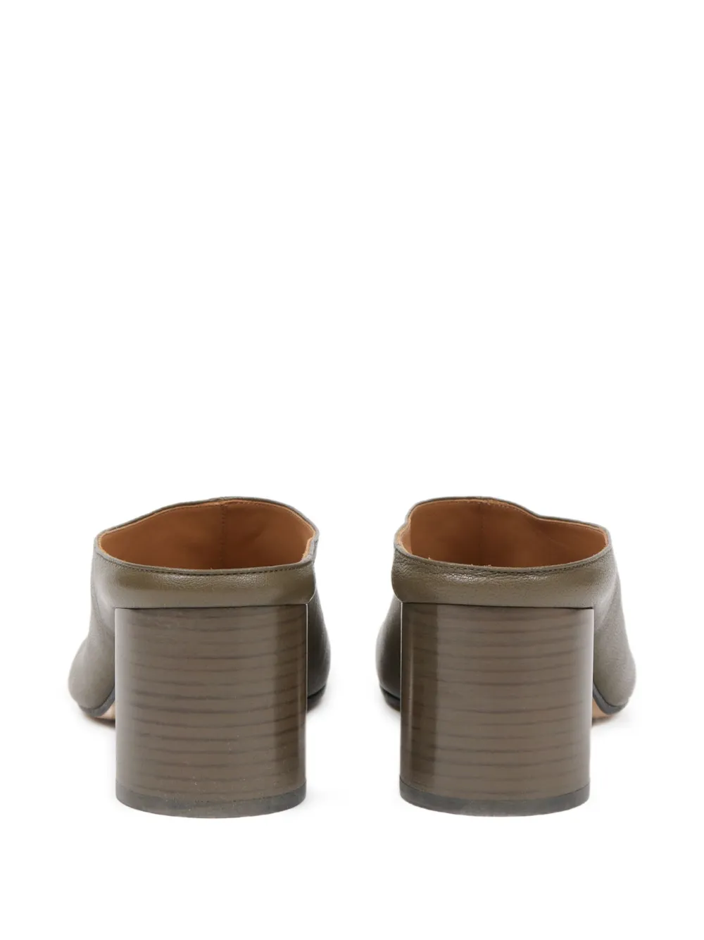 Maison Margiela Tabi Block-heel Mules In Multi