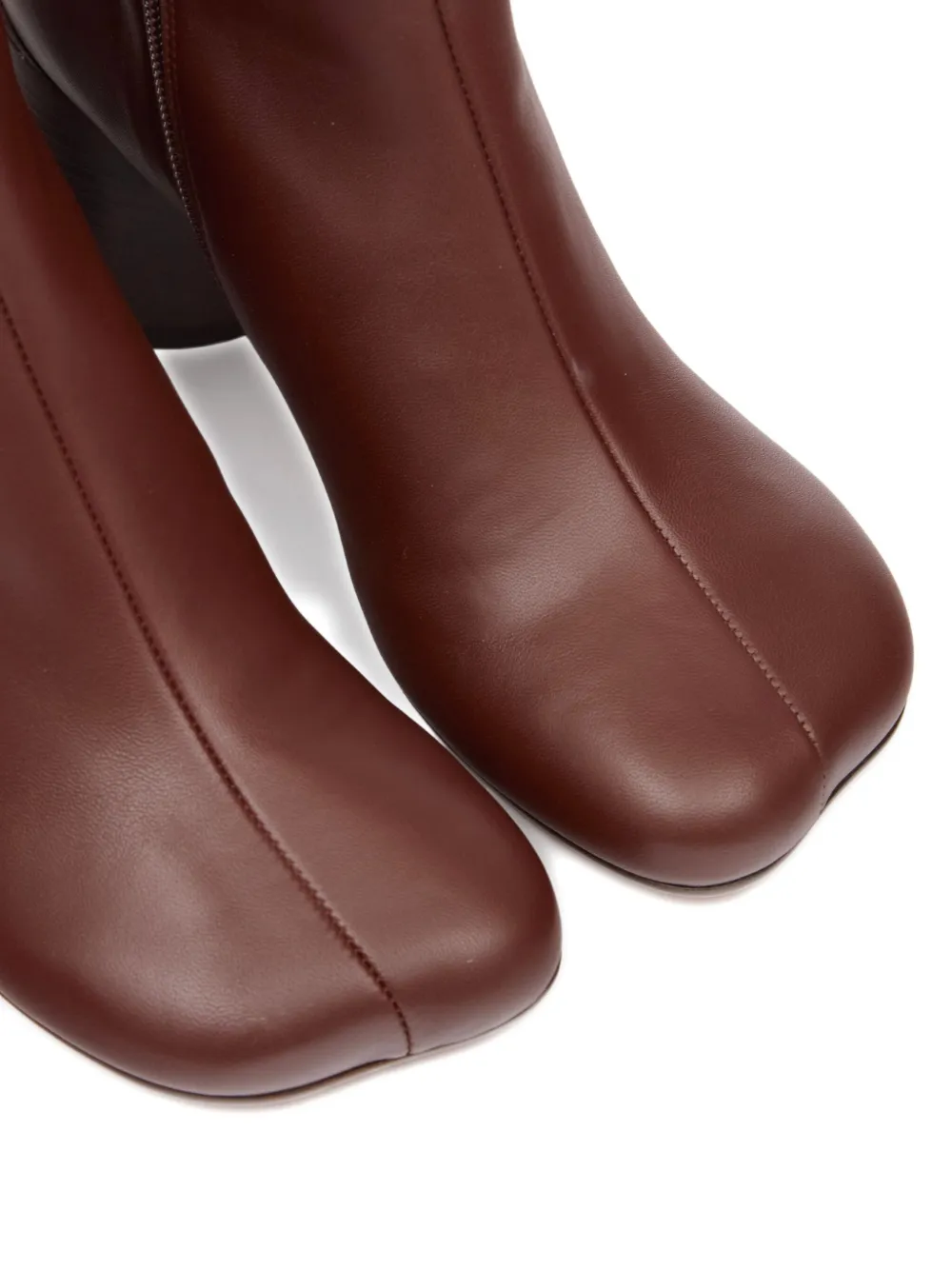 MM6 Maison Margiela Anatomic 70 mm enkellaarzen Bruin