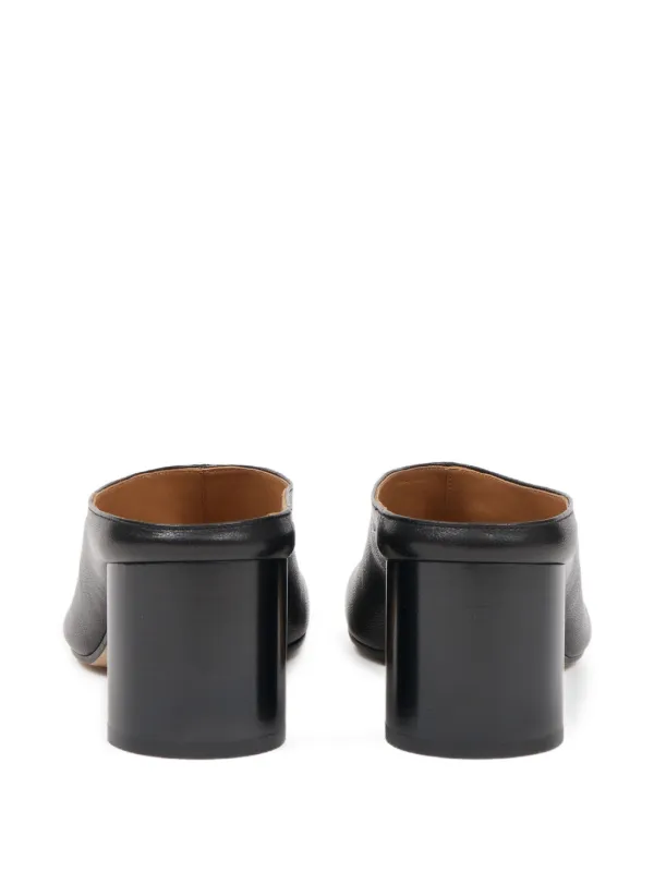 Maison Margiela Tabi block-heel Mules | Black | FARFETCH