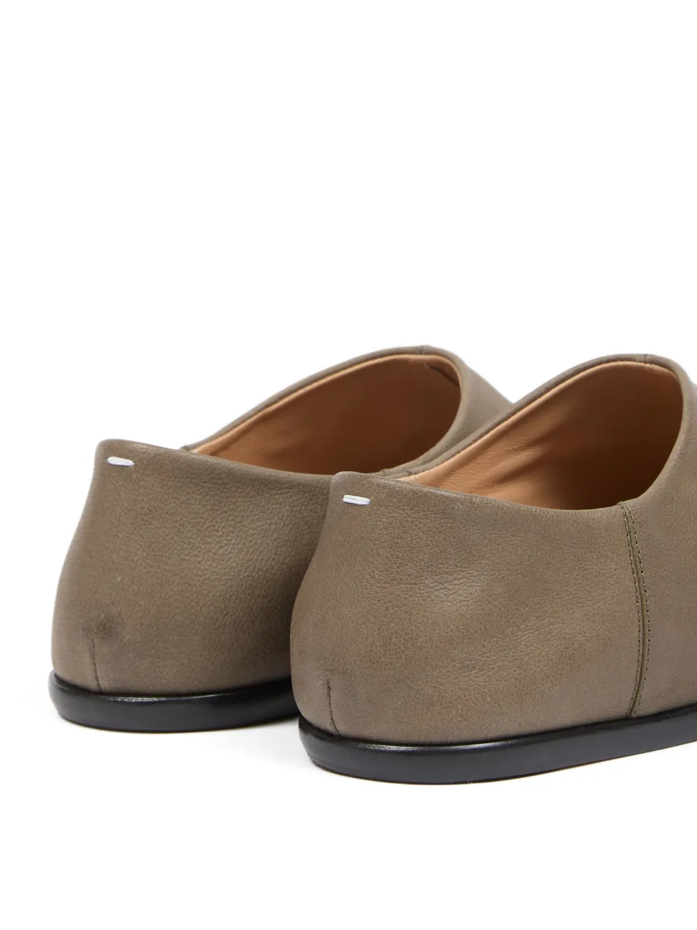Maison Margiela Tabi loafers met gespleten neus Bruin