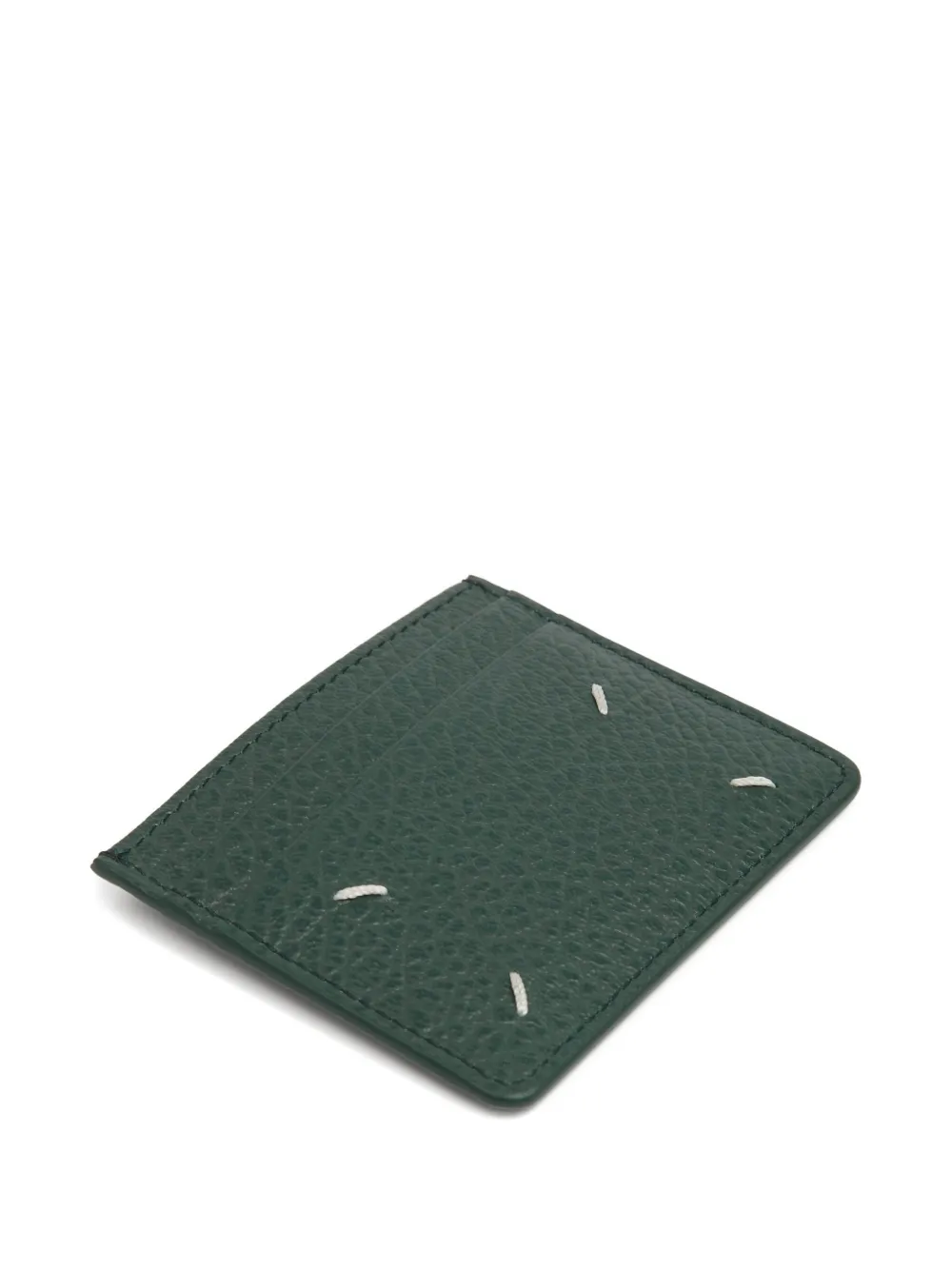 Maison Margiela Pasjeshouder met stiksels Groen